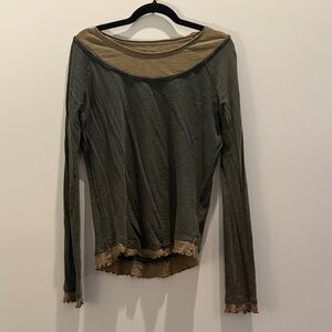 GRUNGE WE THE FREE layered top